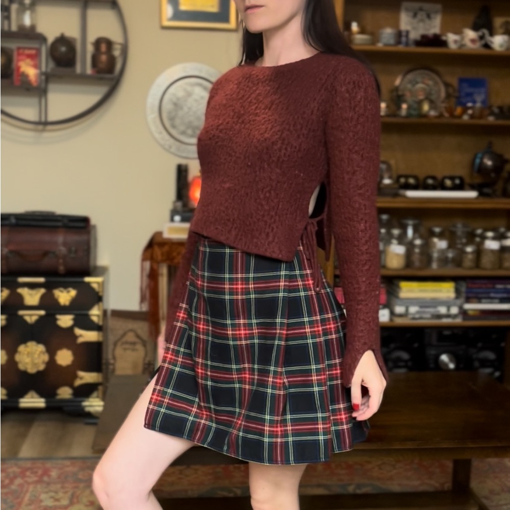 Woolen Sweater Crop top